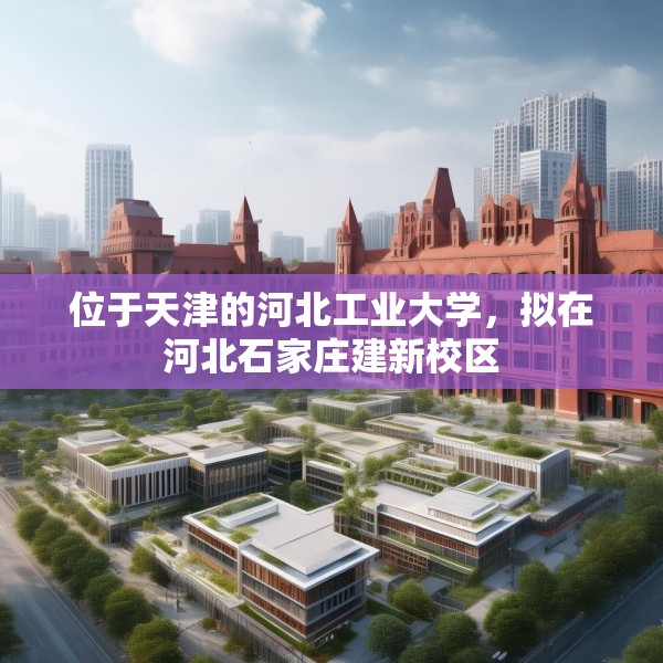 位于天津的河北工业大学，拟在河北石家庄建新校区