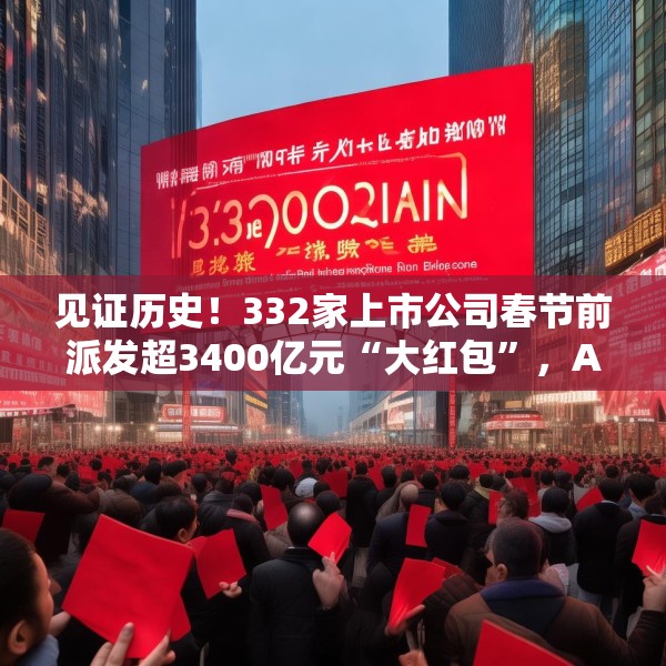 见证历史！332家上市公司春节前派发超3400亿元“大红包”，A股一年多次分红渐成常态