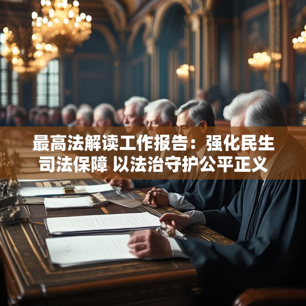 最高法解读工作报告：强化民生司法保障 以法治守护公平正义