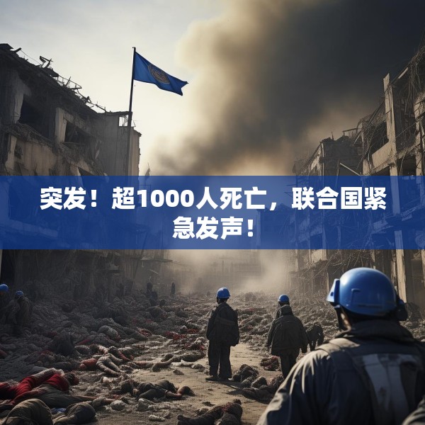 突发！超1000人死亡，联合国紧急发声！