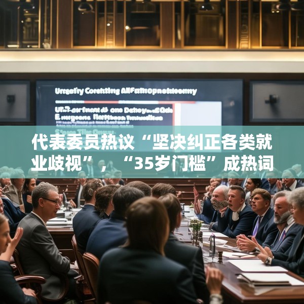代表委员热议“坚决纠正各类就业歧视”，“35岁门槛”成热词
