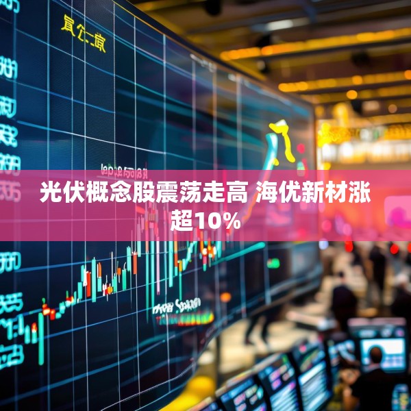 光伏概念股震荡走高 海优新材涨超10%