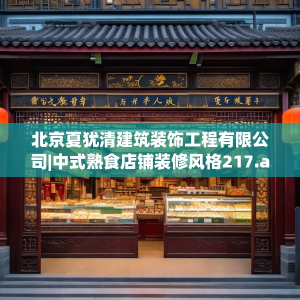 北京夏犹清建筑装饰工程有限公司|中式熟食店铺装修风格217.a93b94c97fgy.104jhhj
