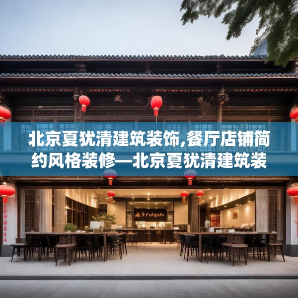 北京夏犹清建筑装饰,餐厅店铺简约风格装修—北京夏犹清建筑装饰310.a186b187c190fgy.197htyj