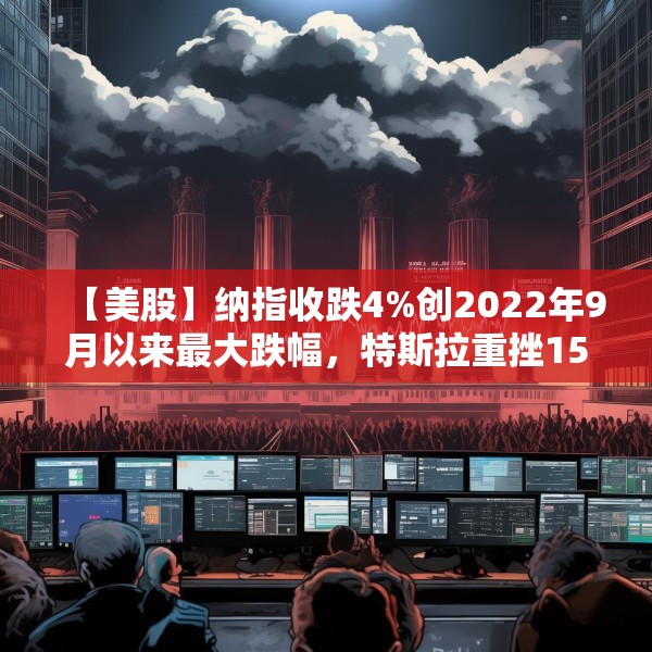 【美股】纳指收跌4%创2022年9月以来最大跌幅，特斯拉重挫15%距高点已腰斩