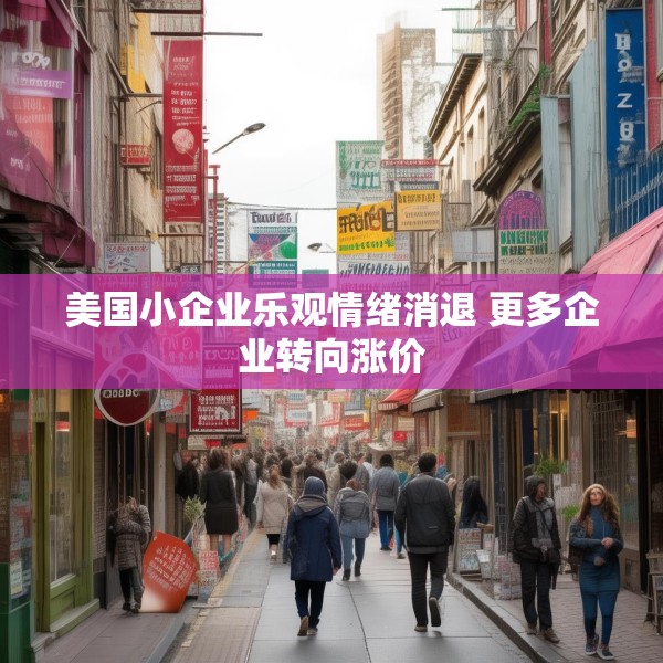 美国小企业乐观情绪消退 更多企业转向涨价