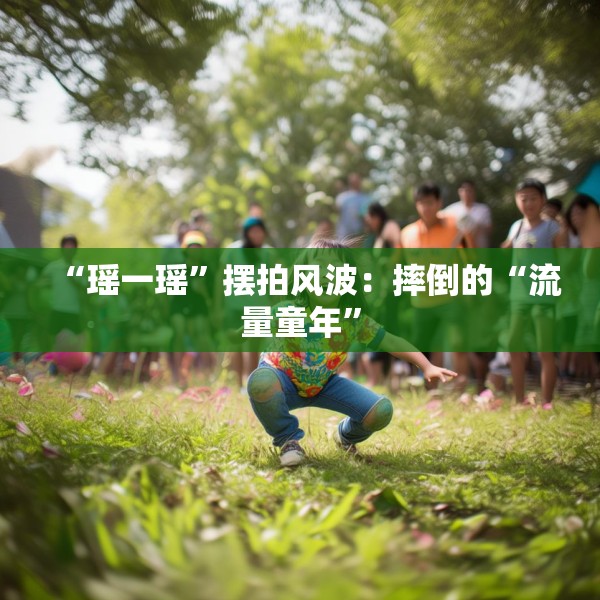 “瑶一瑶”摆拍风波：摔倒的“流量童年”