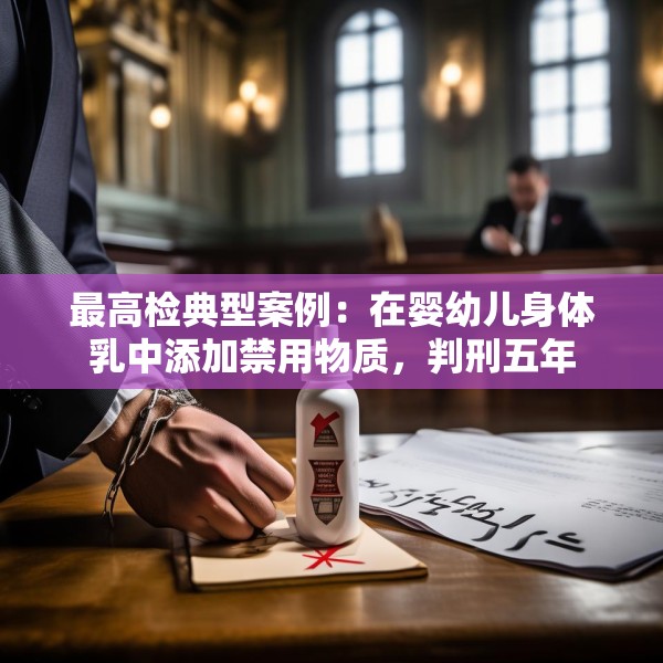 最高检典型案例：在婴幼儿身体乳中添加禁用物质，判刑五年