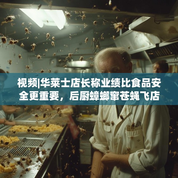 视频|华莱士店长称业绩比食品安全更重要，后厨蟑螂窜苍蝇飞店员漠视