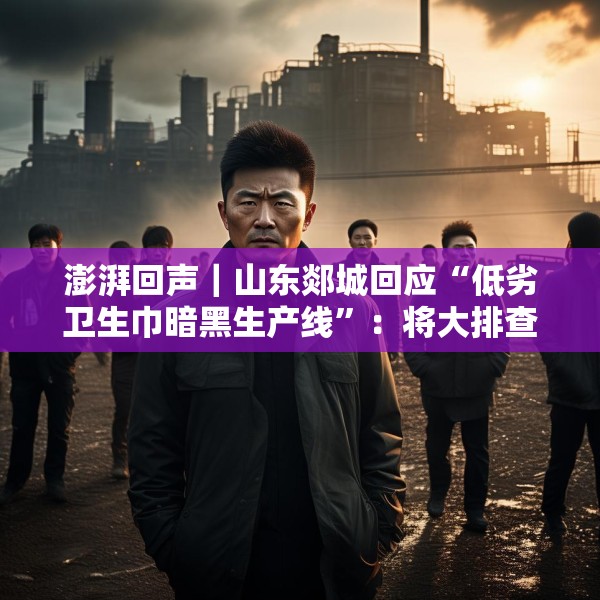 澎湃回声｜山东郯城回应“低劣卫生巾暗黑生产线”：将大排查