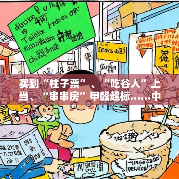买到“柱子票”、“吃谷人”上当、“串串房”甲醛超标……中消协发布十大消费维权热点