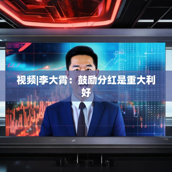 视频|李大霄：鼓励分红是重大利好