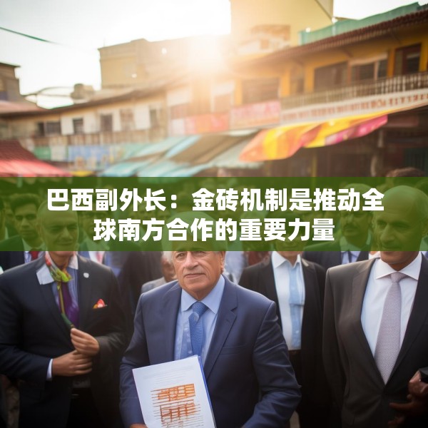 巴西副外长：金砖机制是推动全球南方合作的重要力量