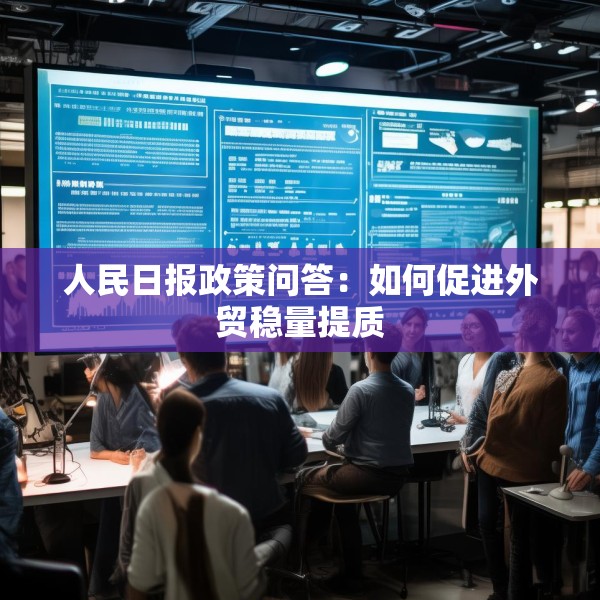 人民日报政策问答：如何促进外贸稳量提质