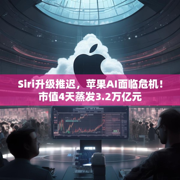 Siri升级推迟，苹果AI面临危机！市值4天蒸发3.2万亿元
