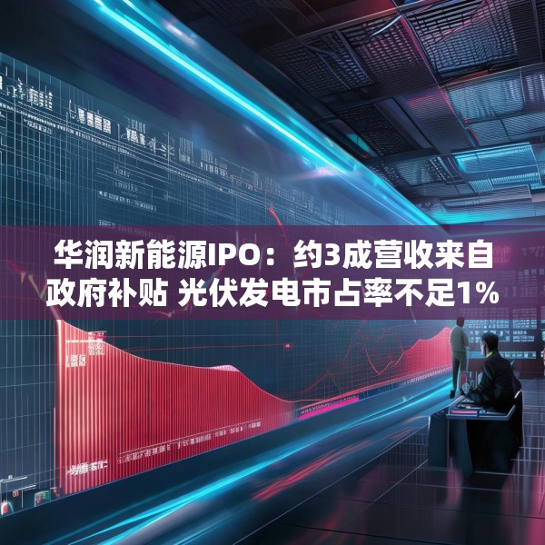 华润新能源IPO：约3成营收来自政府补贴 光伏发电市占率不足1%