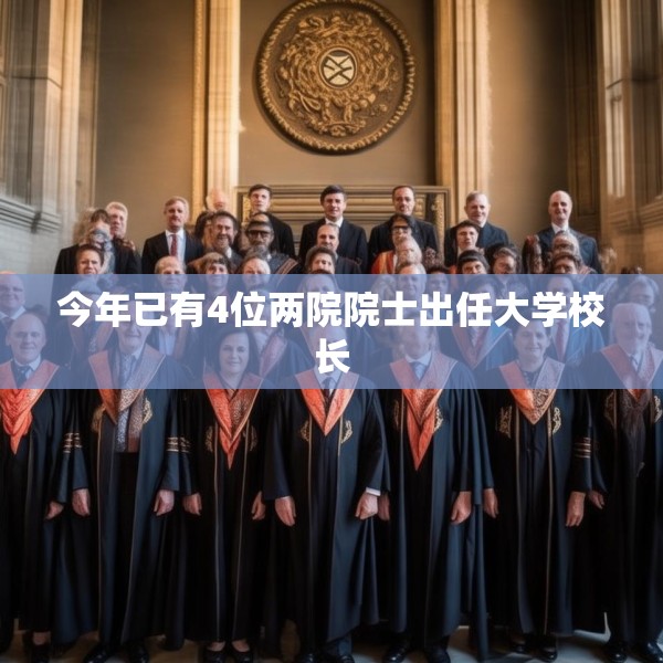 今年已有4位两院院士出任大学校长