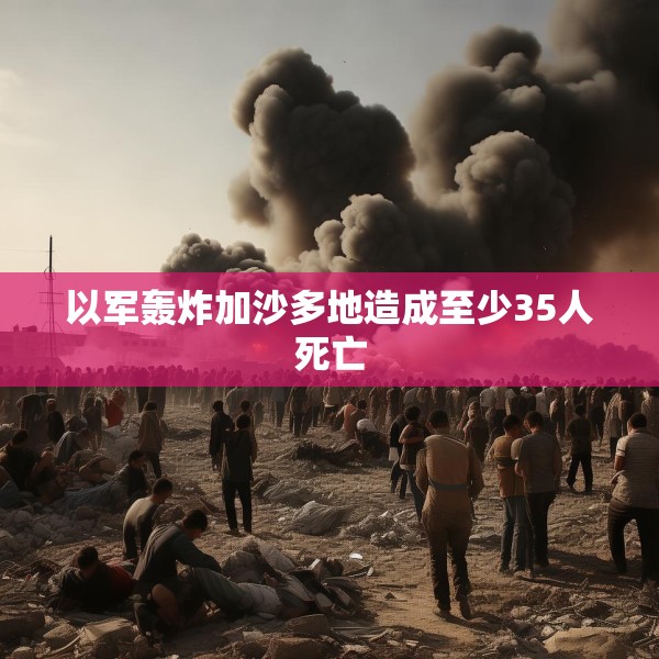 以军轰炸加沙多地造成至少35人死亡
