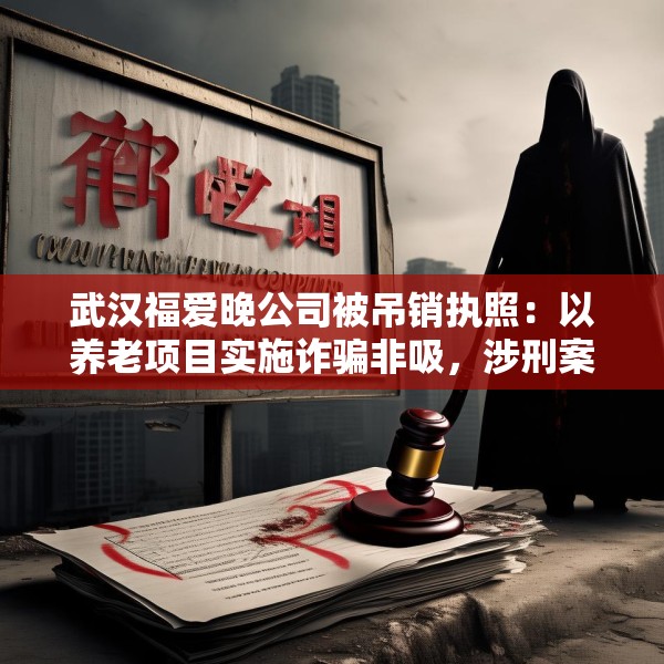 武汉福爱晚公司被吊销执照：以养老项目实施诈骗非吸，涉刑案已判决