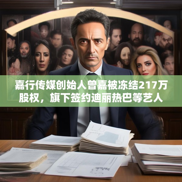 嘉行传媒创始人曾嘉被冻结217万股权，旗下签约迪丽热巴等艺人
