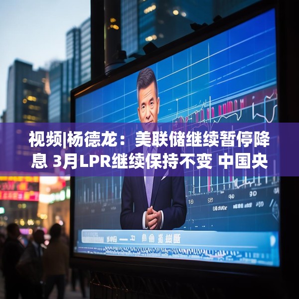 视频|杨德龙：美联储继续暂停降息 3月LPR继续保持不变 中国央行今年会择机降准降息