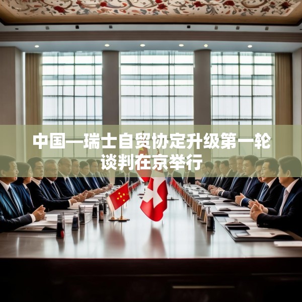 中国—瑞士自贸协定升级第一轮谈判在京举行