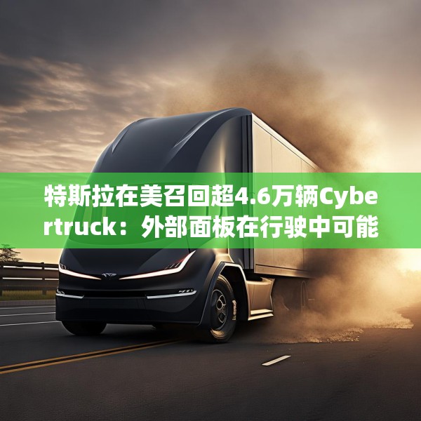 特斯拉在美召回超4.6万辆Cybertruck：外部面板在行驶中可能脱落