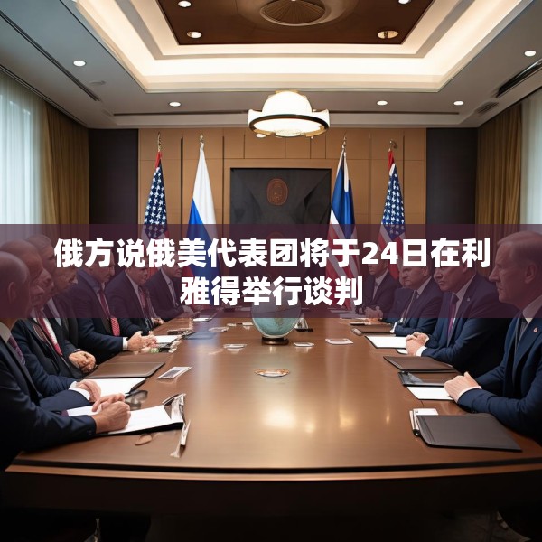 俄方说俄美代表团将于24日在利雅得举行谈判