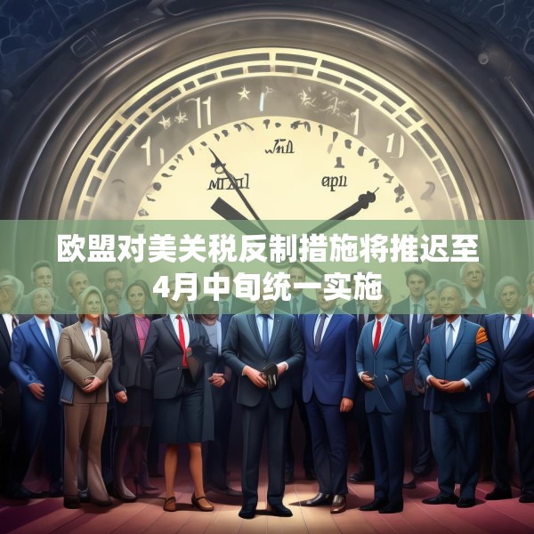欧盟对美关税反制措施将推迟至4月中旬统一实施