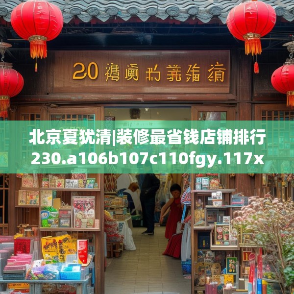 北京夏犹清|装修最省钱店铺排行230.a106b107c110fgy.117xczxv
