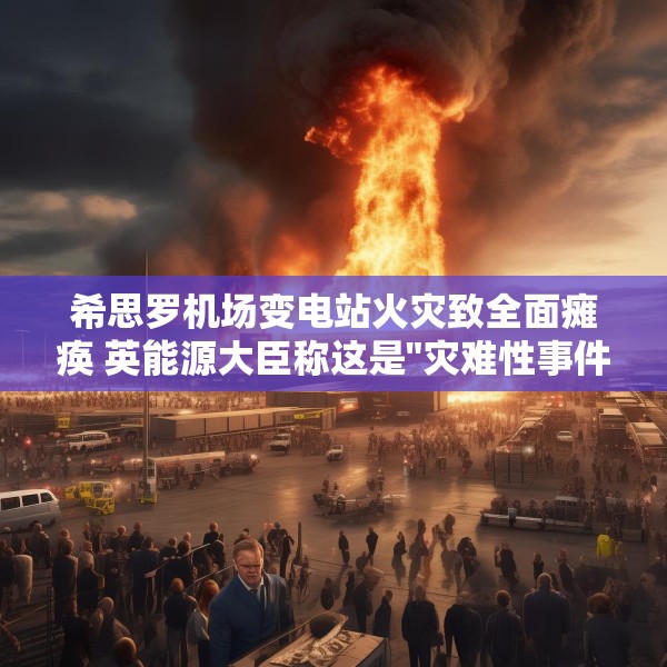 希思罗机场变电站火灾致全面瘫痪 英能源大臣称这是