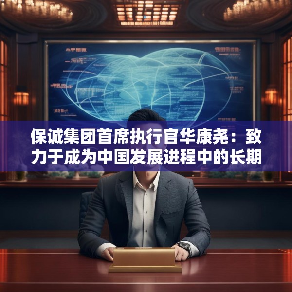 保诚集团首席执行官华康尧：致力于成为中国发展进程中的长期合作伙伴
