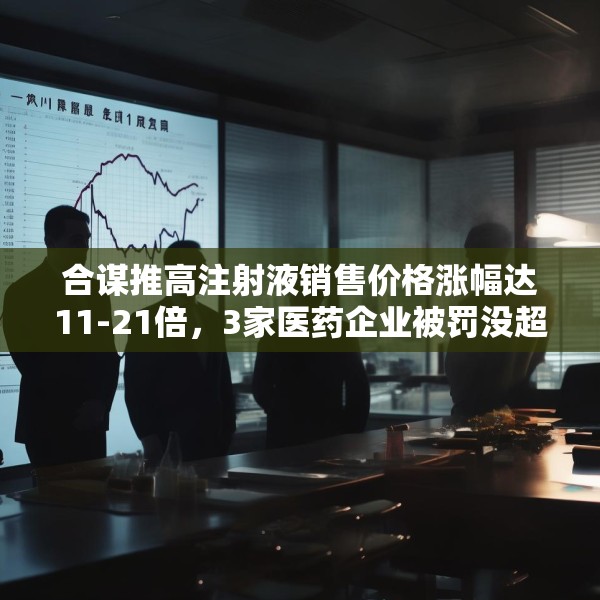 合谋推高注射液销售价格涨幅达11-21倍，3家医药企业被罚没超2亿元