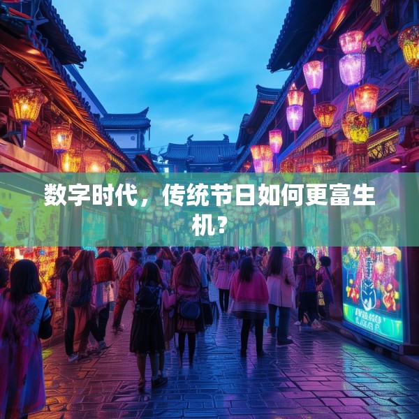 数字时代，传统节日如何更富生机？