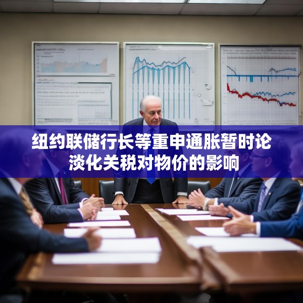 纽约联储行长等重申通胀暂时论 淡化关税对物价的影响