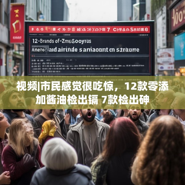 视频|市民感觉很吃惊，12款零添加酱油检出镉 7款检出砷