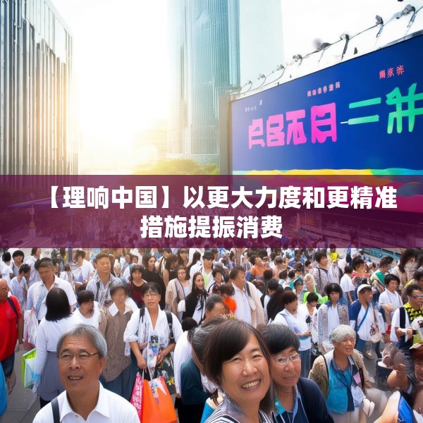 【理响中国】以更大力度和更精准措施提振消费