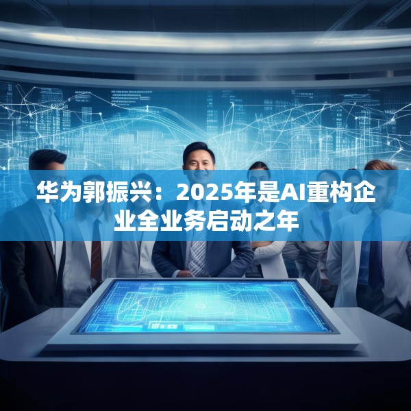 华为郭振兴：2025年是AI重构企业全业务启动之年