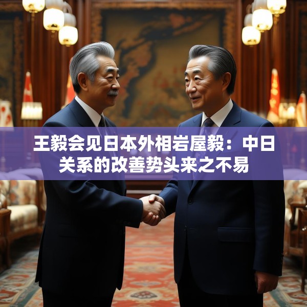 王毅会见日本外相岩屋毅：中日关系的改善势头来之不易