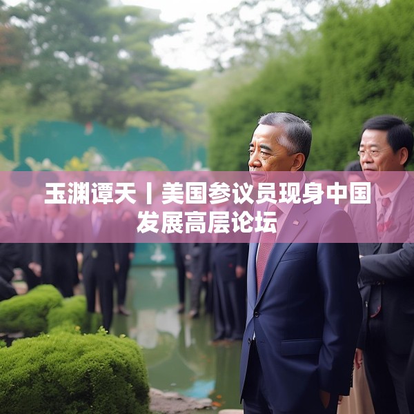 玉渊谭天丨美国参议员现身中国发展高层论坛