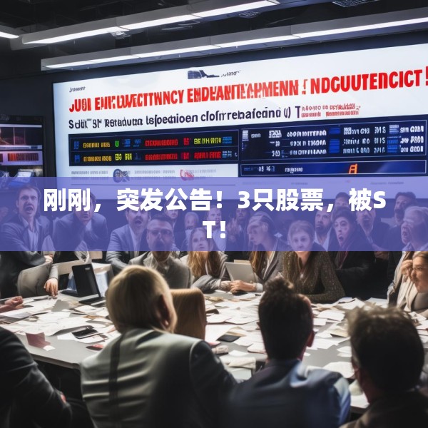 刚刚，突发公告！3只股票，被ST！