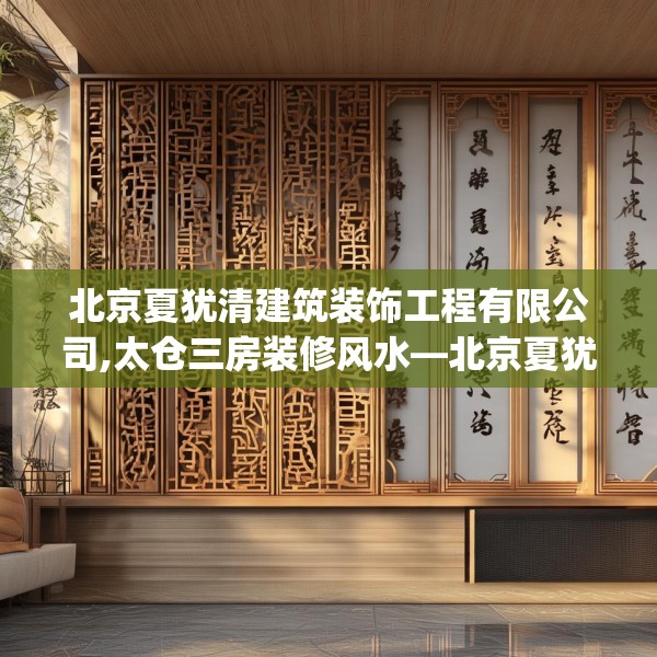 北京夏犹清建筑装饰工程有限公司,太仓三房装修风水—北京夏犹清建筑装饰工程有限公司449.a325b326c329fgy.336bnbn