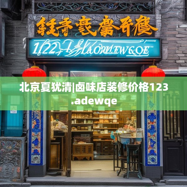 北京夏犹清|卤味店装修价格123.adewqe