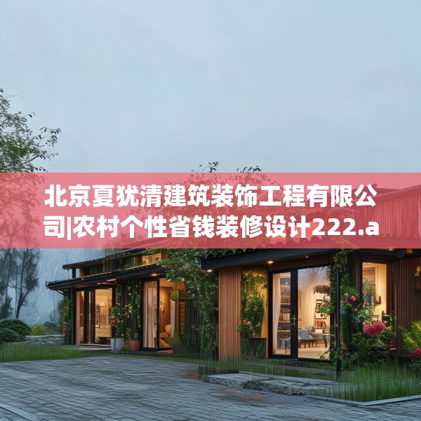 北京夏犹清建筑装饰工程有限公司|农村个性省钱装修设计222.a98b99c102fgy.109dsfds