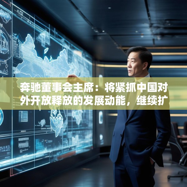 奔驰董事会主席：将紧抓中国对外开放释放的发展动能，继续扩大投资