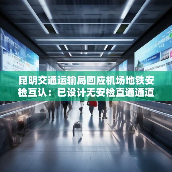 昆明交通运输局回应机场地铁安检互认：已设计无安检直通通道