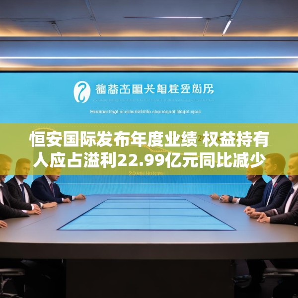 恒安国际发布年度业绩 权益持有人应占溢利22.99亿元同比减少17.93%