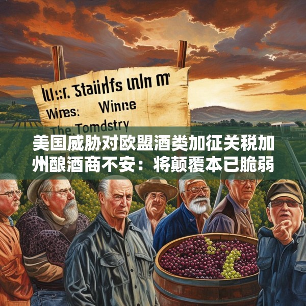美国威胁对欧盟酒类加征关税加州酿酒商不安：将颠覆本已脆弱的行业