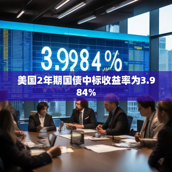 美国2年期国债中标收益率为3.984%
