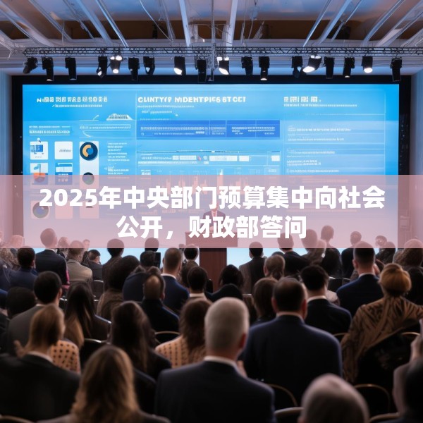 2025年中央部门预算集中向社会公开，财政部答问